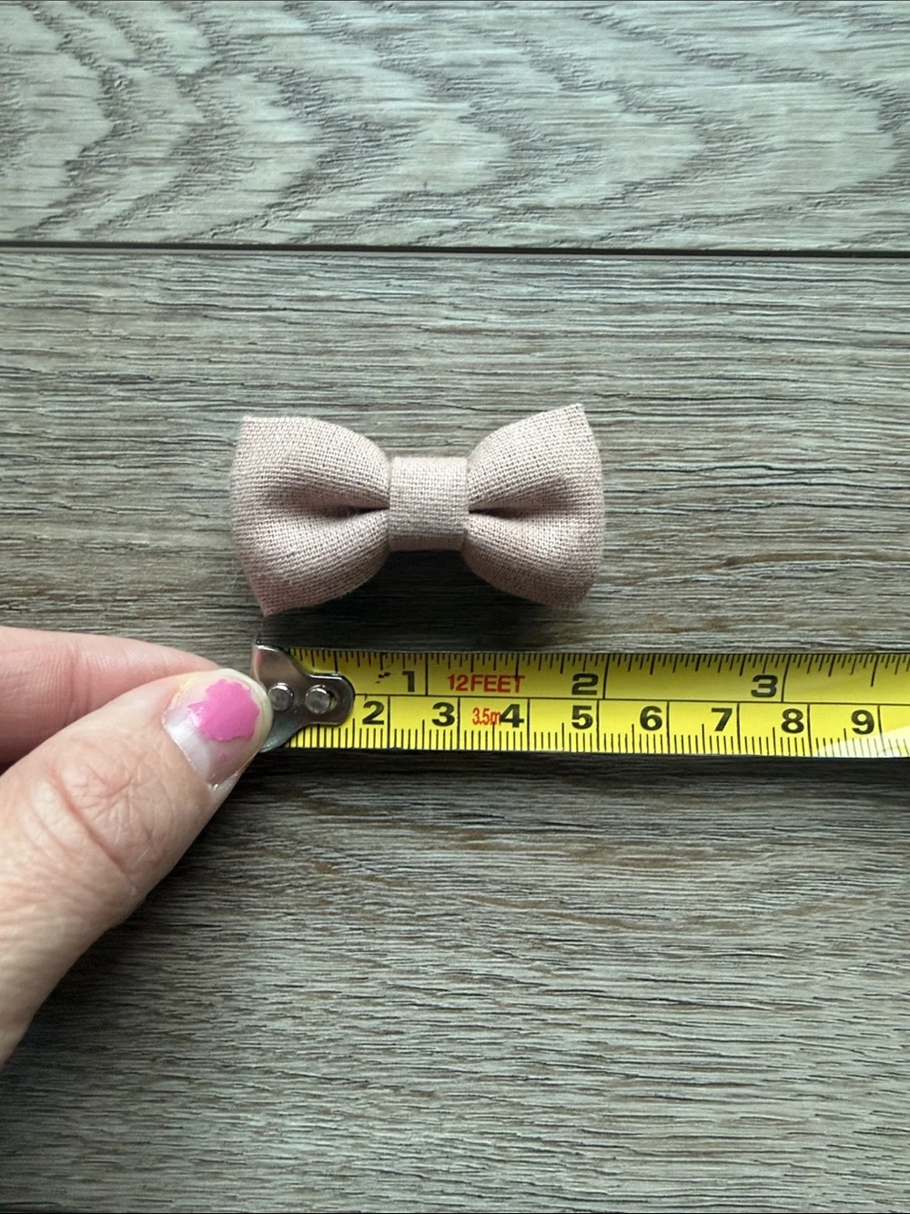 Kids Neutral Bow Hair Clips - Set of 8